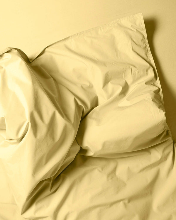 suite702 Dekbedovertrek Katoen Butter Yellow