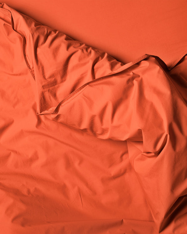 Suite702 Dekbedovertrek Katoen Poppy Orange