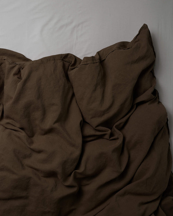 suite702 Dekbedovertrek Linnen Dark Brown