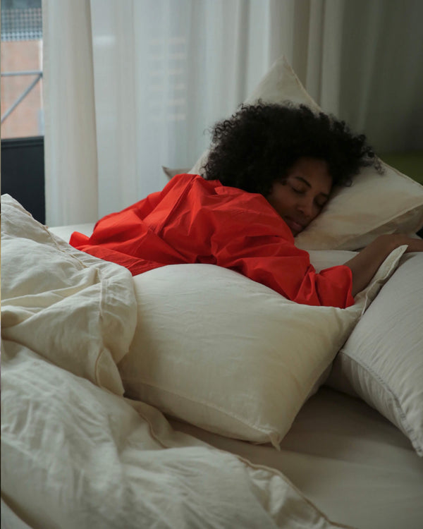 Suite702 Dekbedovertrek Linnen Ecru