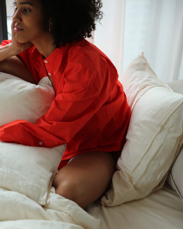 Suite702 Dekbedovertrek Linnen Ecru