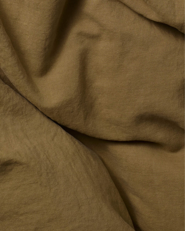 Suite702 Dekbedovertrek Linnen Khaki Gold