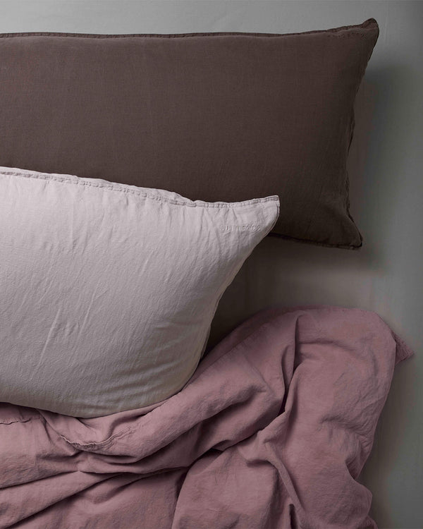Suite702 Dekbedovertrek Linnen Mauve