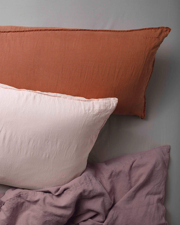Suite702 Dekbedovertrek Linnen Mauve