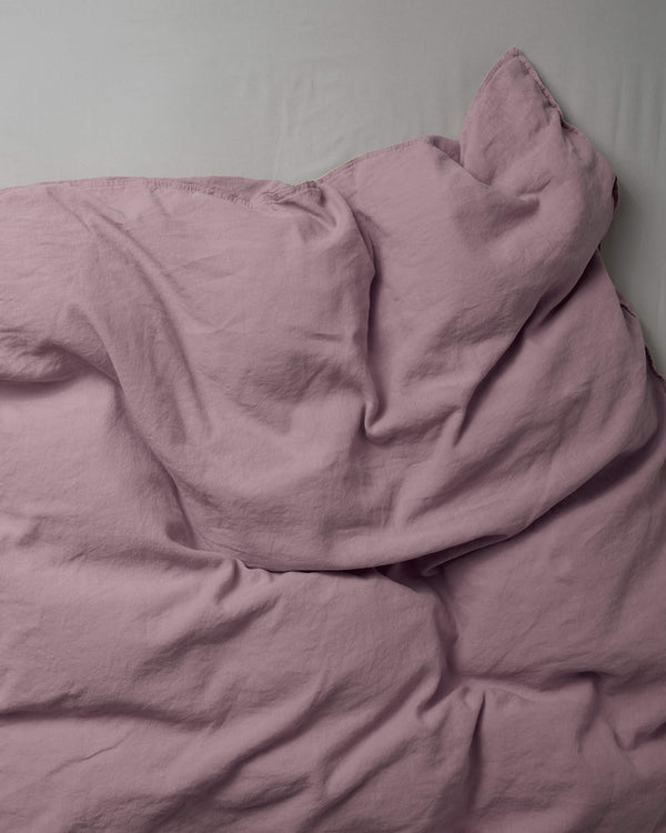 suite702 Dekbedovertrek Linnen Mauve