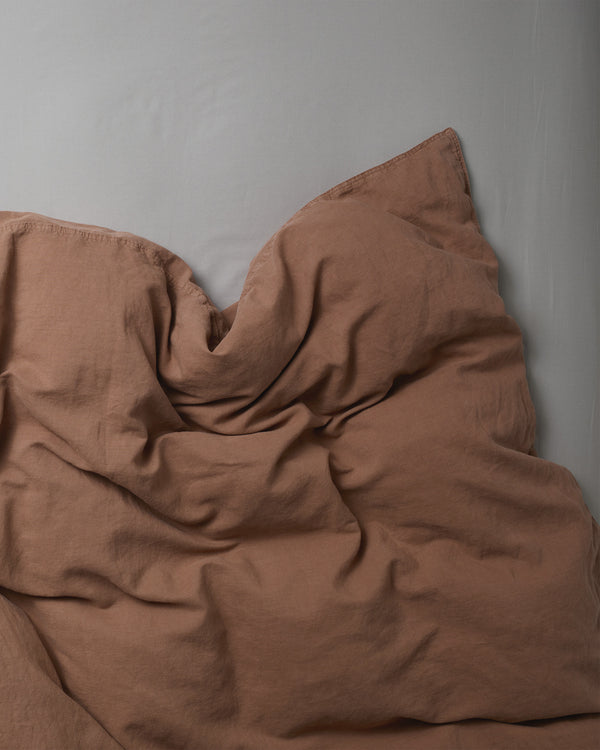 suite702 Dekbedovertrek Linnen Mocca