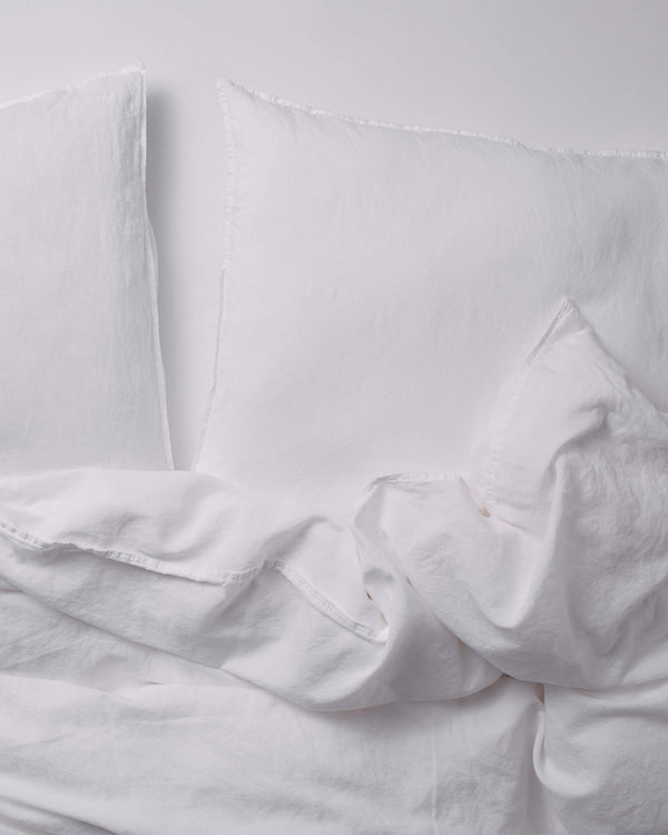 Suite702 Dekbedovertrek Linnen White