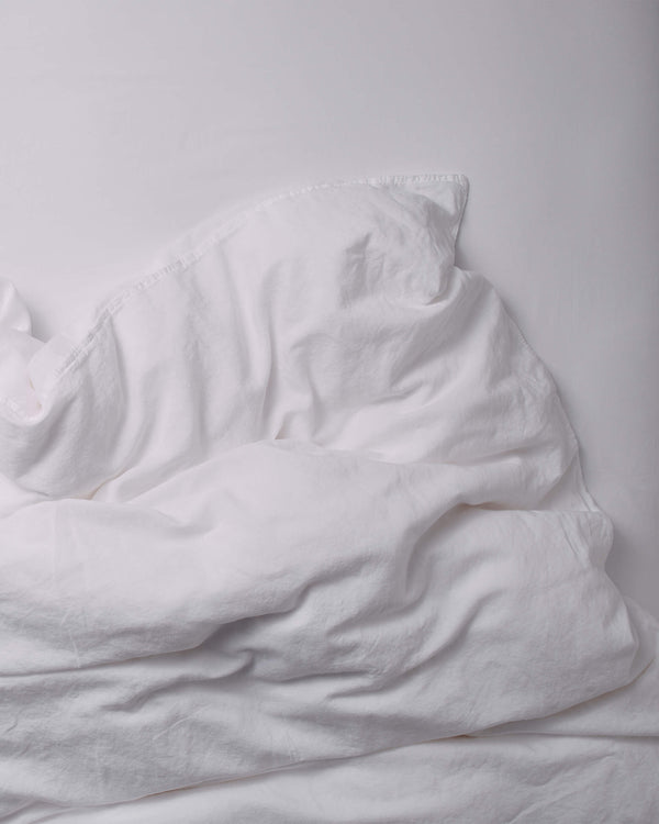 suite702 Dekbedovertrek Linnen White