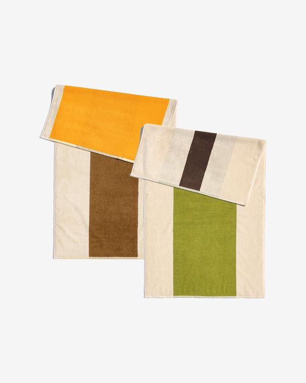 suite702 Handdoeken Set (2 st.) Sunny Yellow Brown