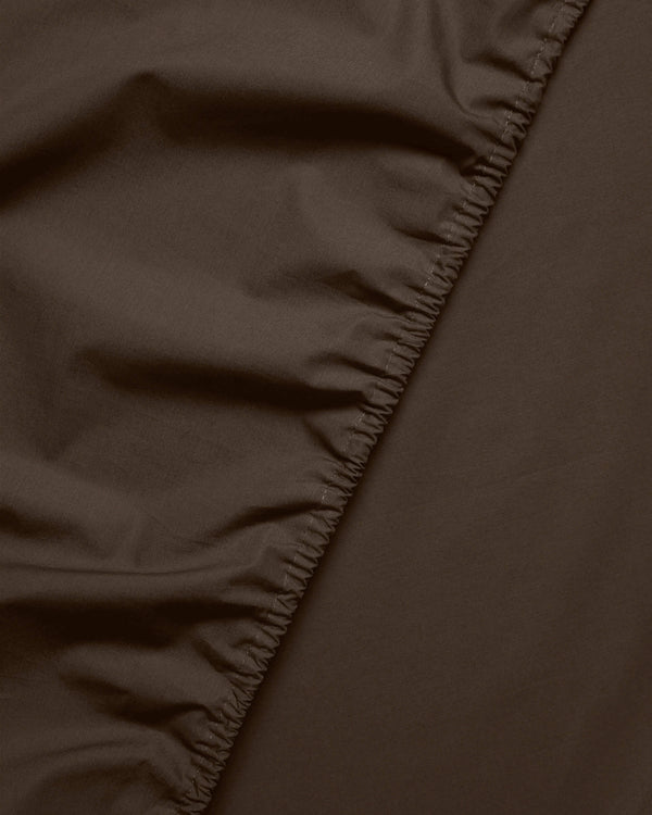 suite702 Hoeslaken Katoen Coffee Brown