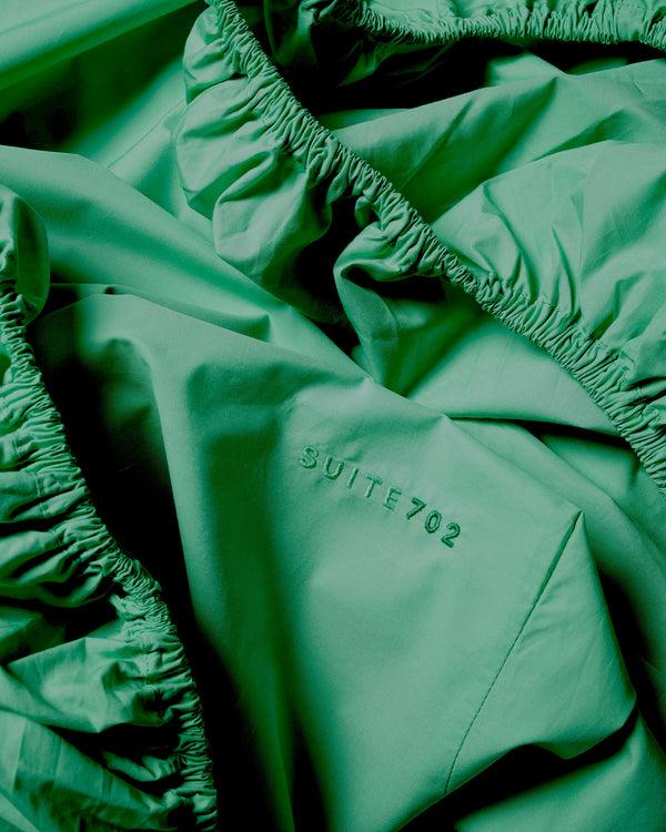 Suite702 Hoeslaken Katoen Jade Green