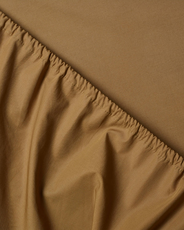 suite702 Hoeslaken Katoen Khaki Gold
