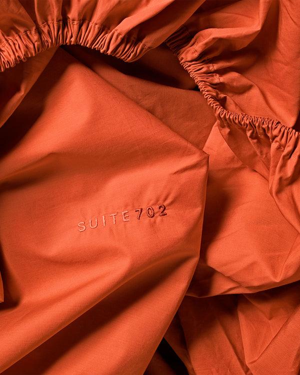 Suite702 Hoeslaken Katoen Poppy Orange