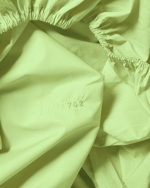 suite702 Hoeslaken Katoen Spring Green