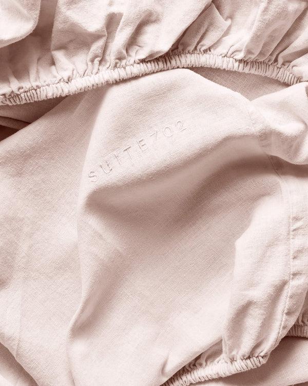 Suite702 Hoeslaken Linnen Blush