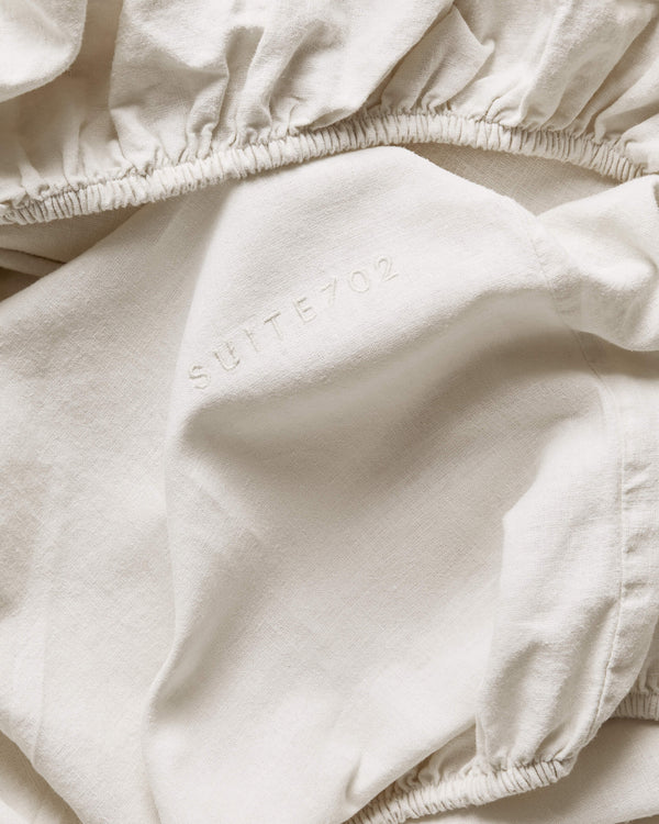suite702 Hoeslaken Linnen Ecru