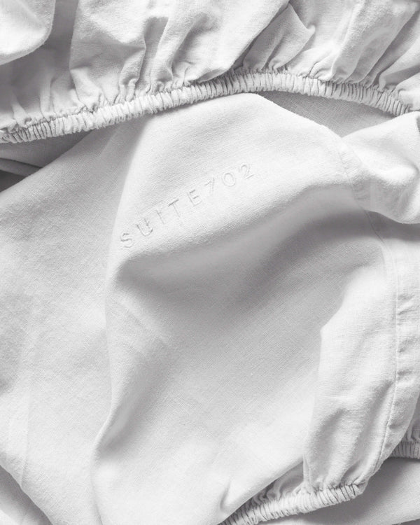 Suite702 Hoeslaken Linnen White