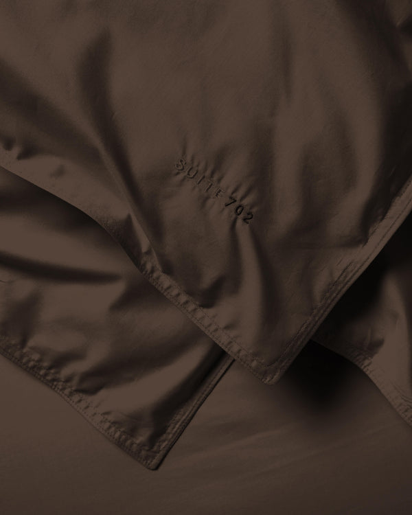 Suite702 Kussensloop Katoen Coffee Brown