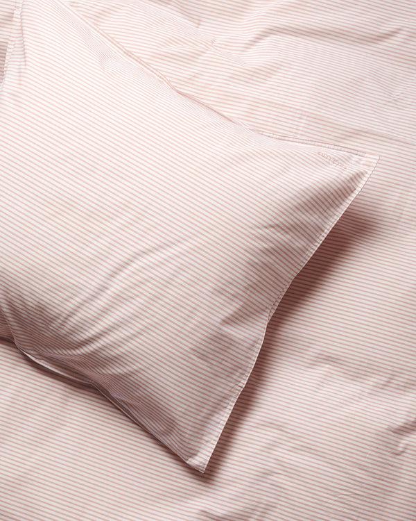 Suite702 Kussensloop Katoen Streep Peach Ecru