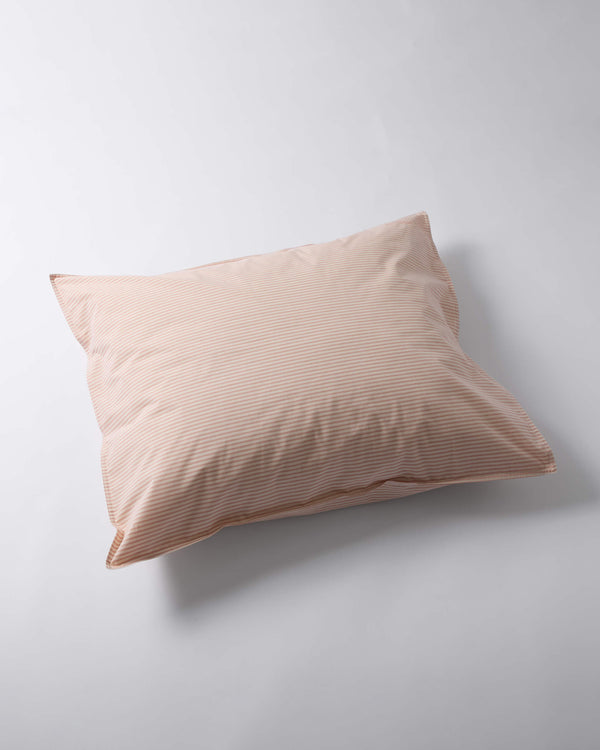 suite702 Kussensloop Katoen Streep Peach Ecru