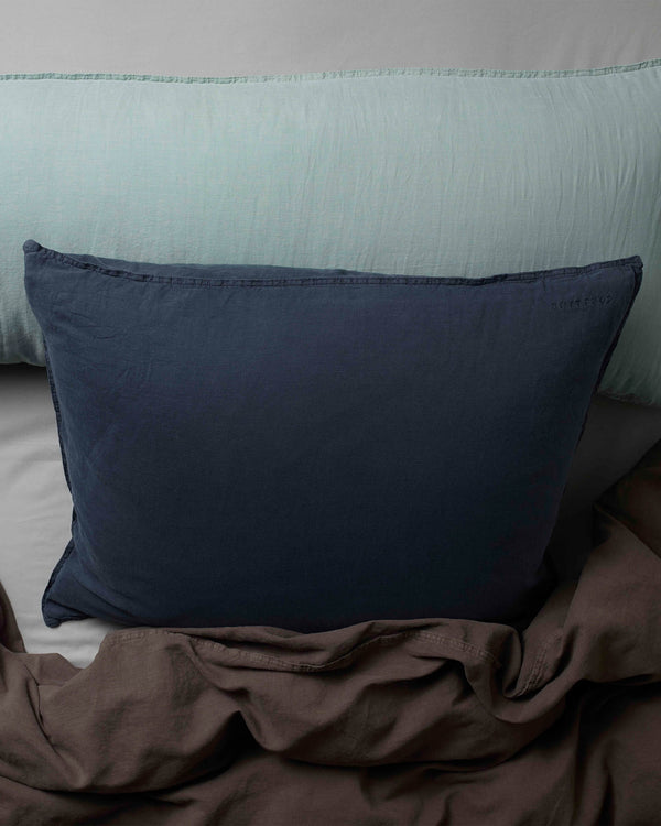 Suite702 Kussensloop Linnen Midnight Blue