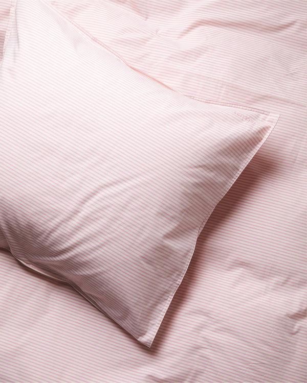suite702 Kussensloop Set Katoen Streep Pink Ecru