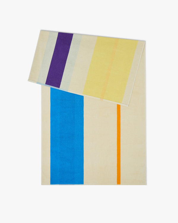 suite702 Strandlaken Aqua Orange Purple Yellow