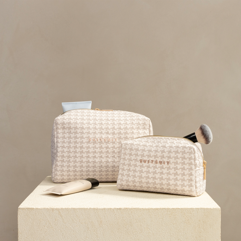 Suitsuit Beauty Set Fab Seventies Natural Houndstooth