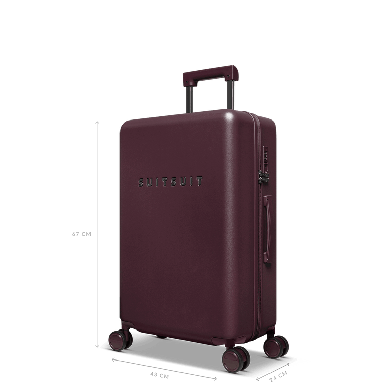 Suitsuit Kofferset (55/66/76 Cm) Mystique Cherry Lacquer