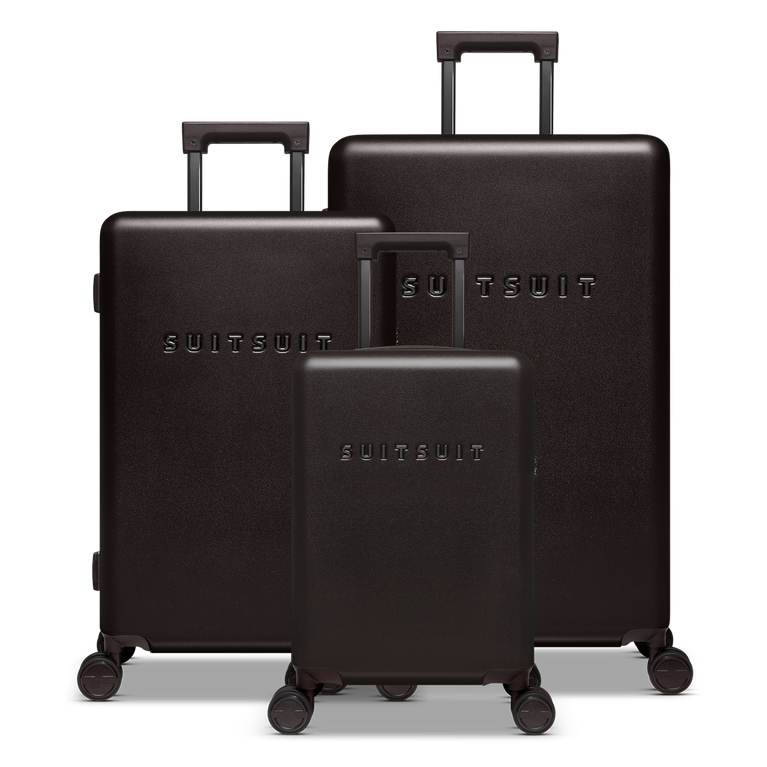 suitsuit Kofferset (55/66/76 cm) Mystique Ground Coffee