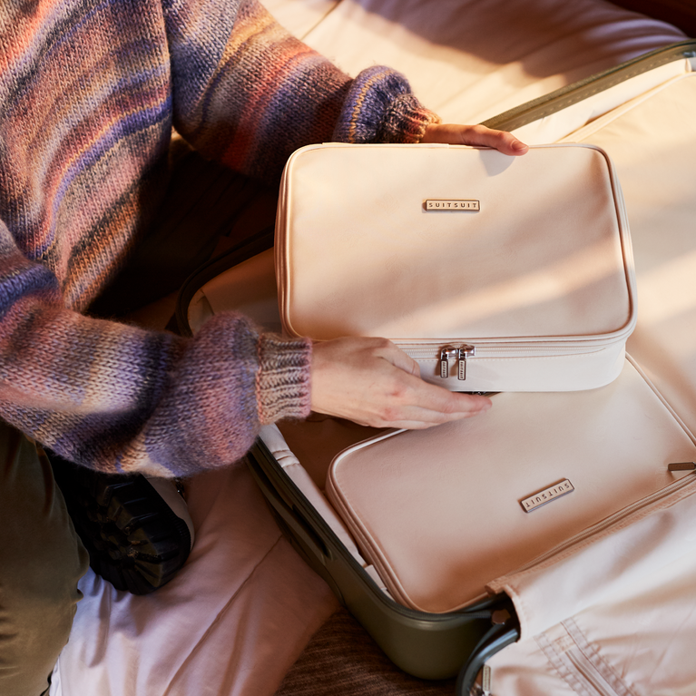Suitsuit Packing Cube Set 3 Stuks (76 Cm) Natura Macadamia
