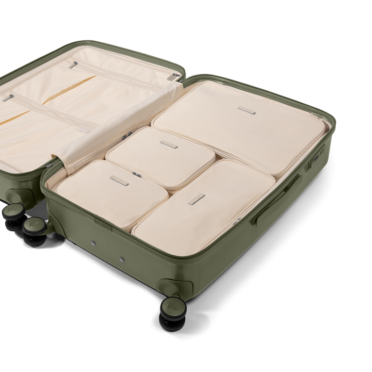 Suitsuit Packing Cube Set 4 Stuks (76 Cm) Natura Macadamia