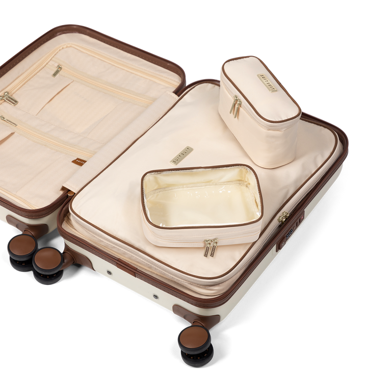 Suitsuit Packing Cube Set (55 Cm) Fab Seventies Antique White