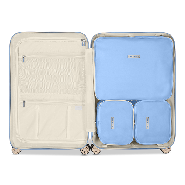 suitsuit Packing Cube Set (66 cm) Fabulous Fifties Chambray Blue