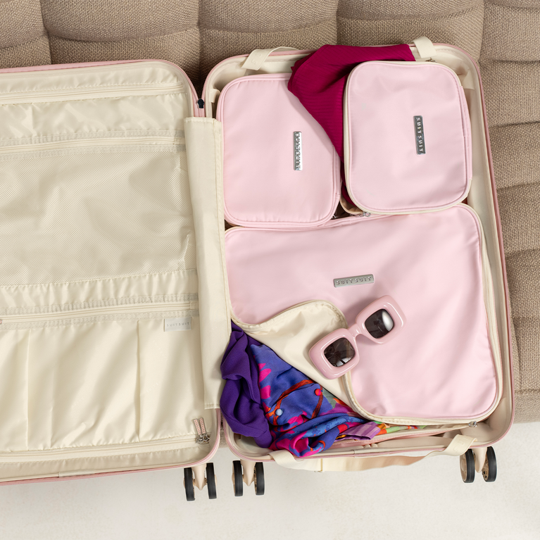 Suitsuit Packing Cube Set (66 Cm) Fabulous Fifties Pink Dust