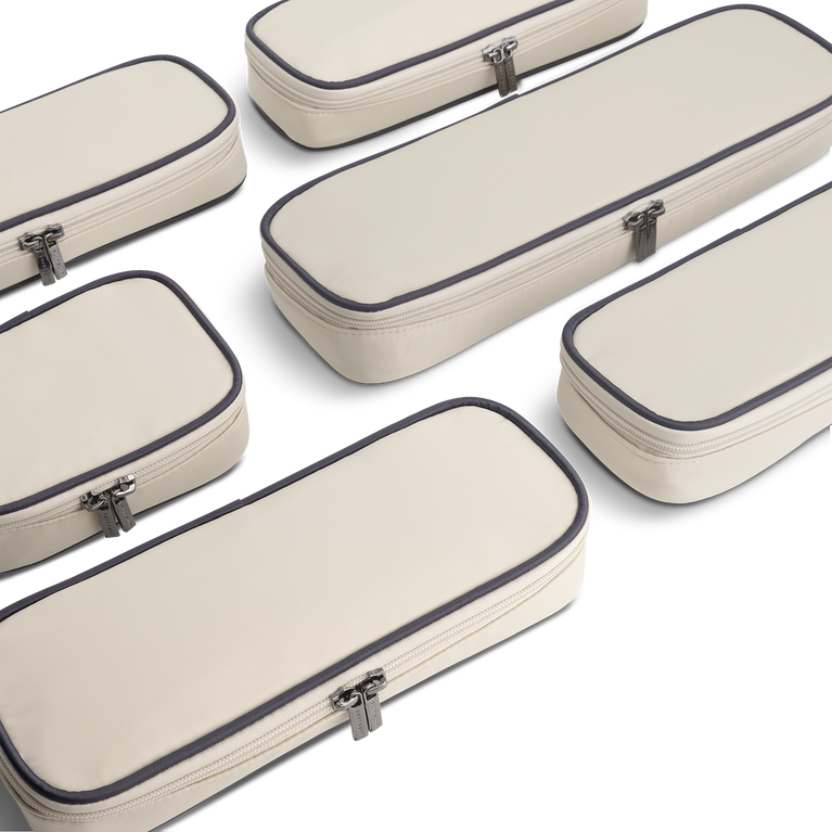 Suitsuit Packing Cube Set (66 Cm) Small Cubes Mystique Faded Sand