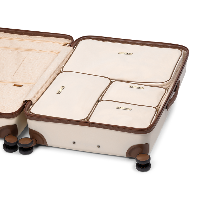 Suitsuit Packing Cube Set (76 Cm) Fab Seventies Antique White