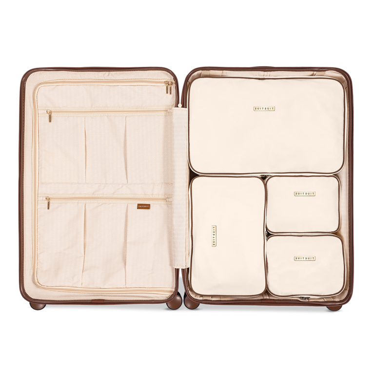 suitsuit Packing Cube Set (76 cm) Fab Seventies Antique White