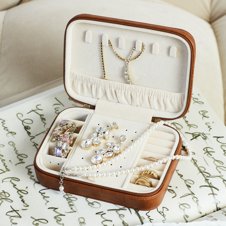 Suitsuit Sieradendoosje Fab Seventies Burned Caramel