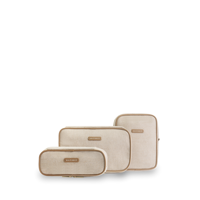 Suitsuit Packing Cube Set (55 Cm) Fusion Raw Cotton