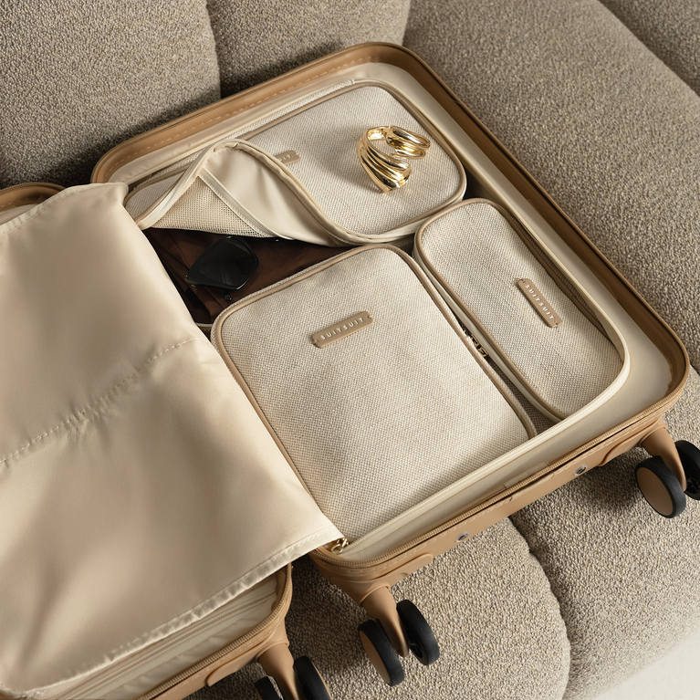 Suitsuit Packing Cube Set (55 Cm) Fusion Raw Cotton