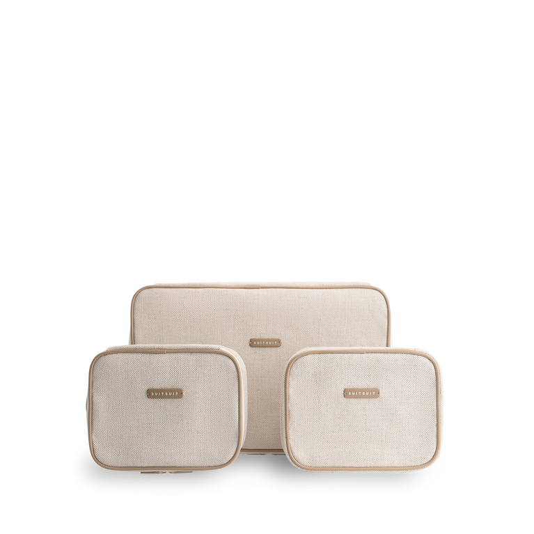 Suitsuit Packing Cube Set (66 Cm) Fusion Raw Cotton