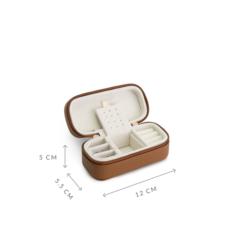 Suitsuit Sieradendoosje Klein Fab Seventies Camel