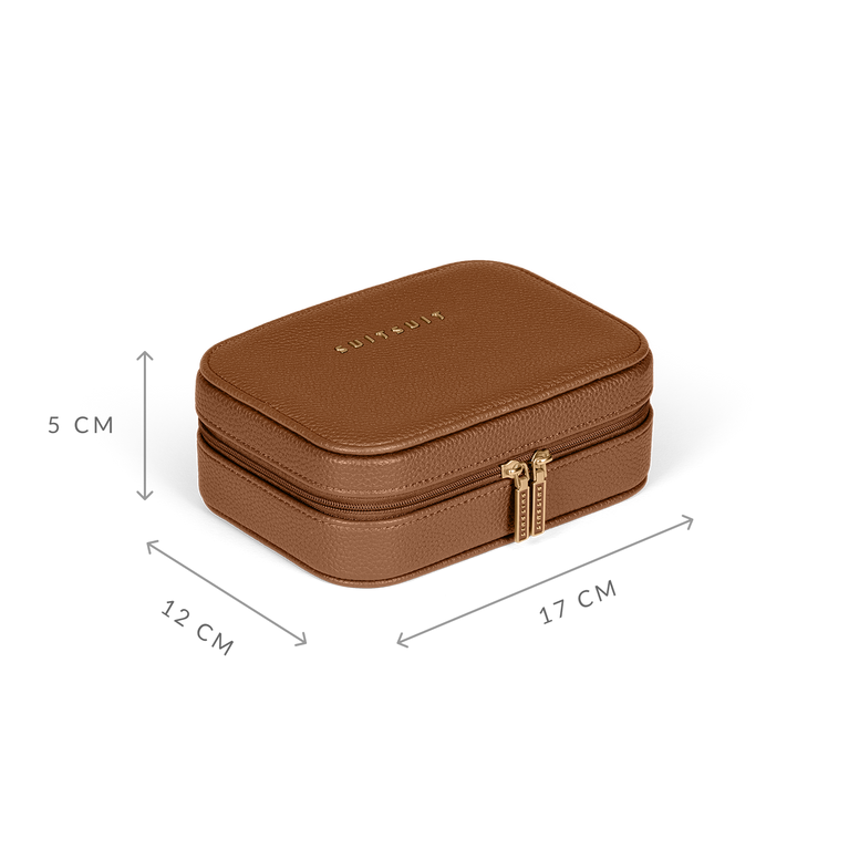 Suitsuit Sieradendoosje Medium Fab Seventies Camel