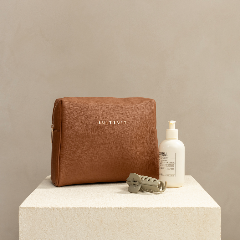 Suitsuit Toilettas XL Fab Seventies Camel