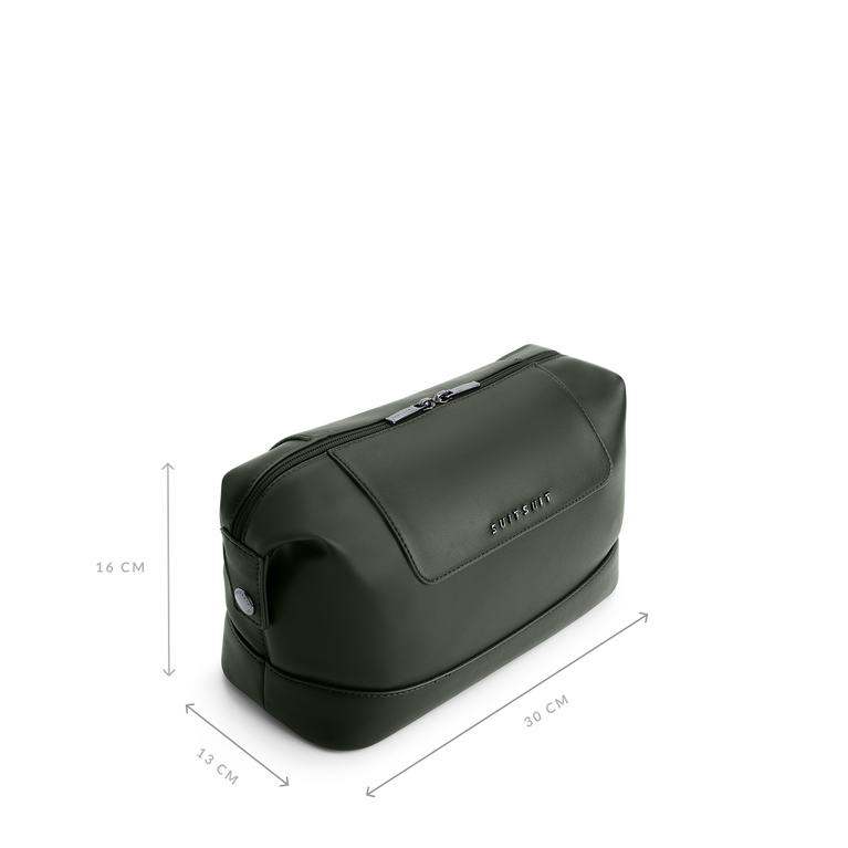 Suitsuit Toiletry Bag & Make-up Tasje Mystique Dark Olive