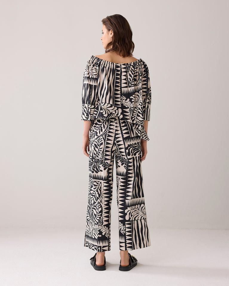 Summum 7/8e Broek Two-tone