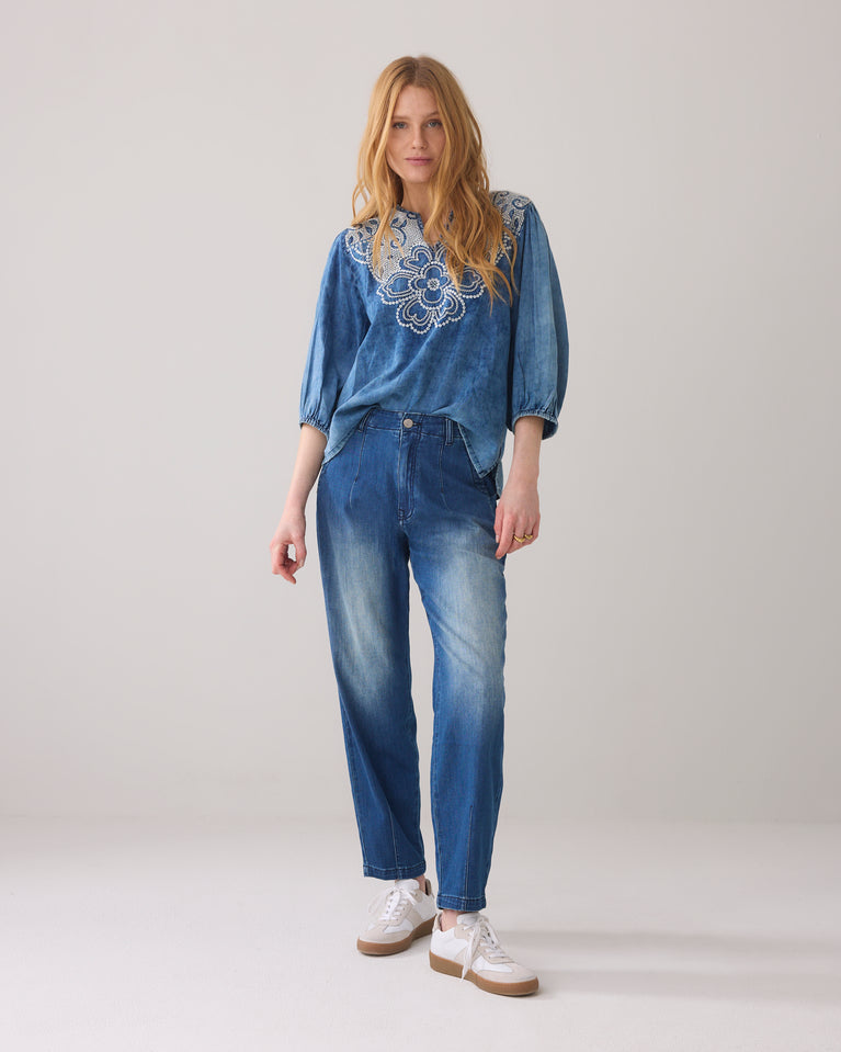 summum Barrelfit jeans stretch