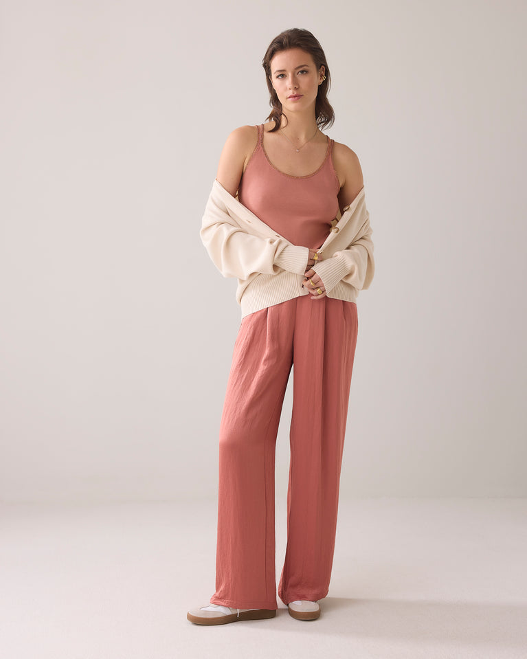 summum Basic singlet gevlochten bandjes