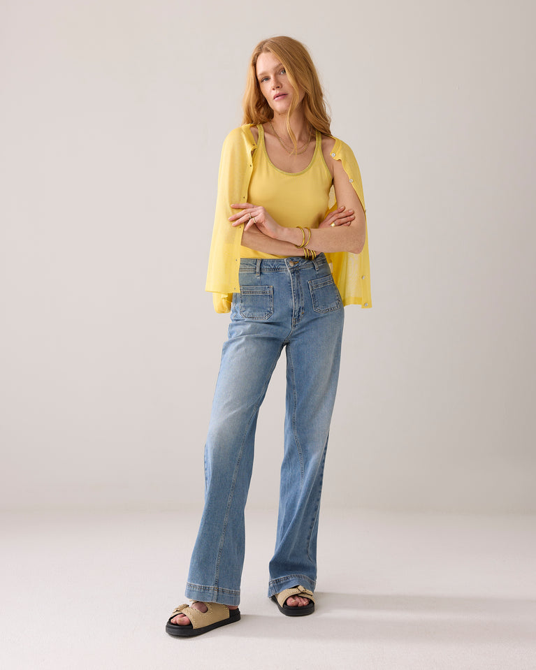 summum Basic singlet gevlochten bandjes